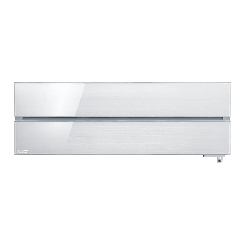 White Mitsubishi air conditioning unit, perfect for London homes