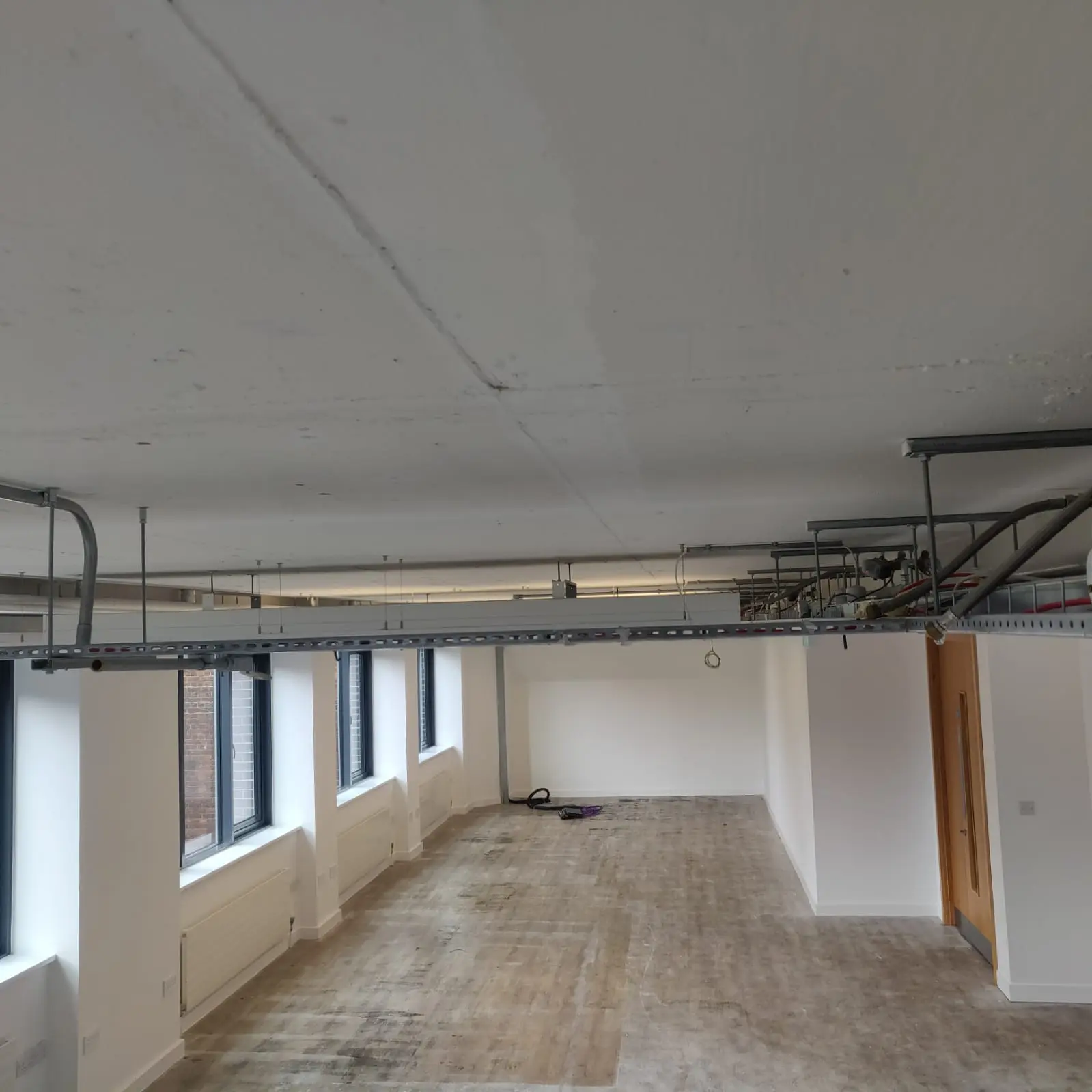 modern office air conditioning installation in Barbican London