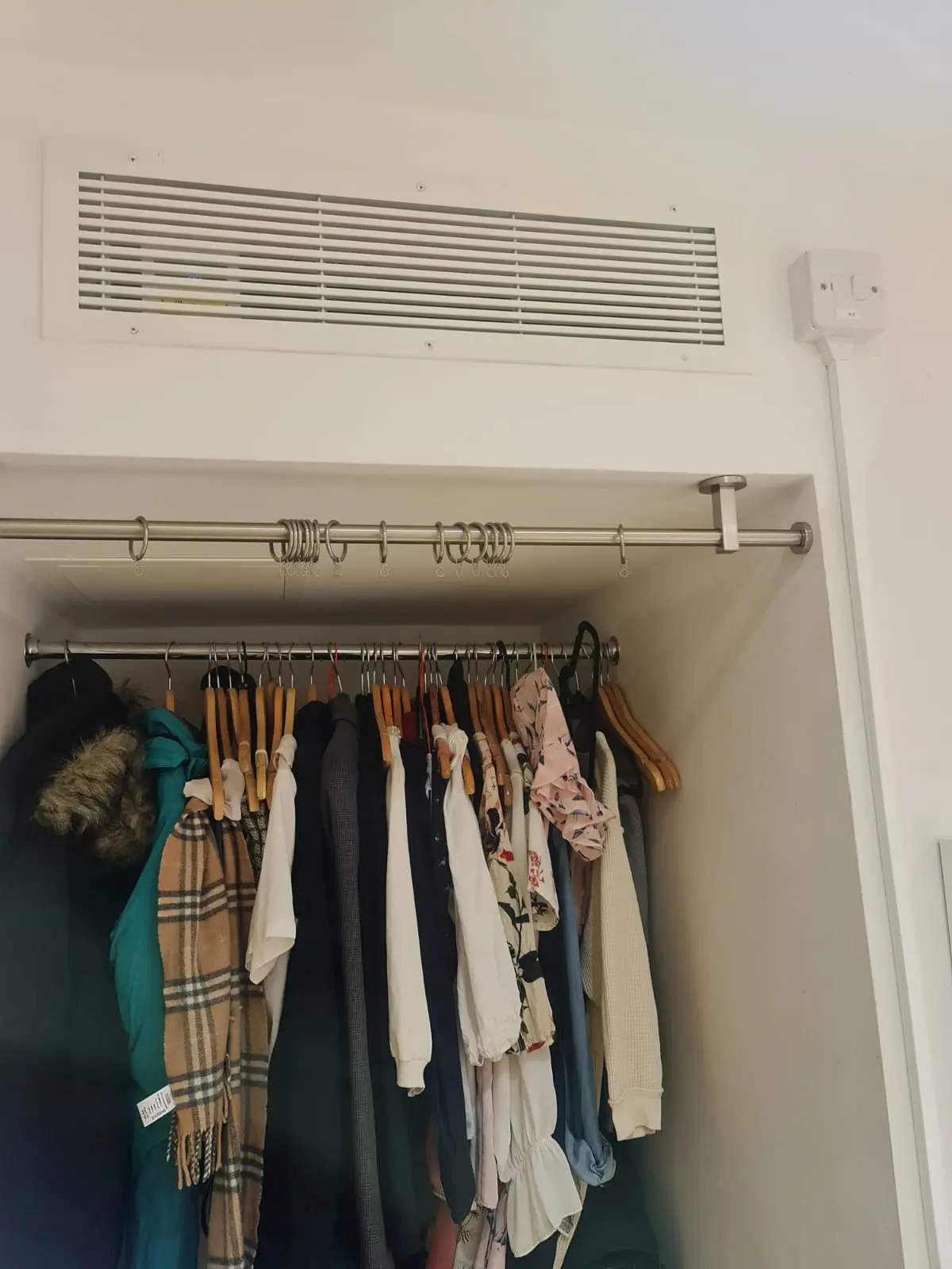 ducted unit grill install