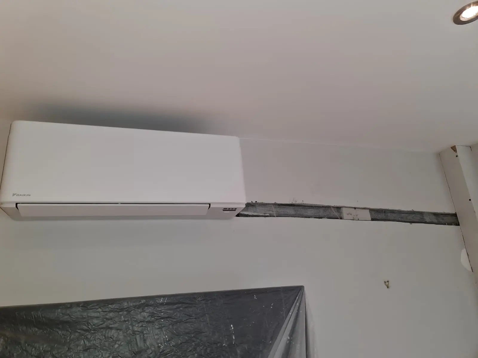 daikin prefera unit installation at home bounds green london