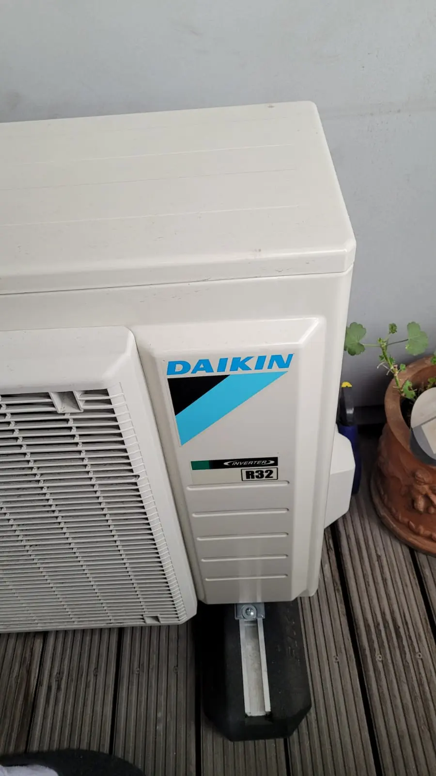 daikin ac unit installation in south west london at a home