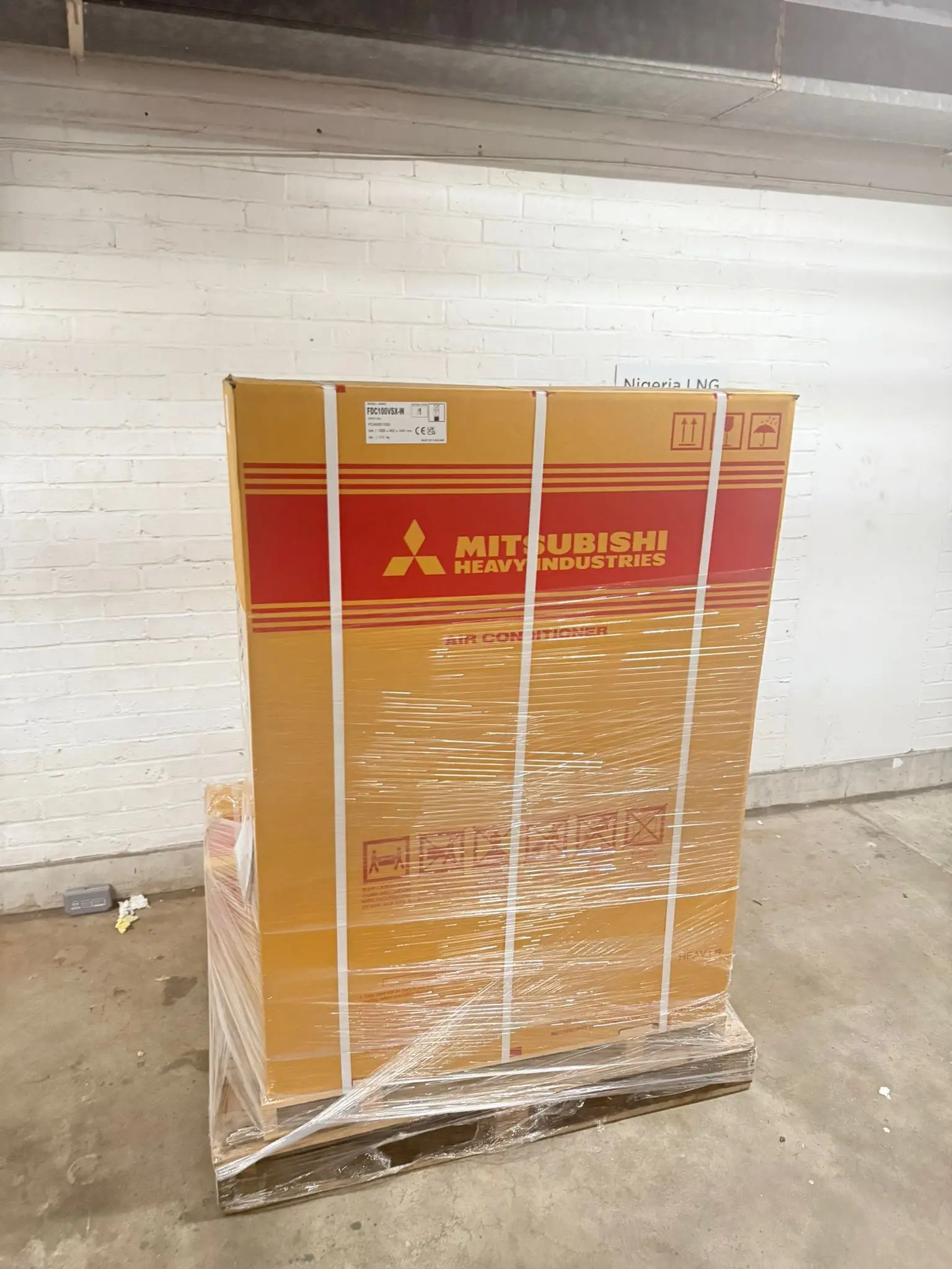 mitsubishi air con install commercial for office in london